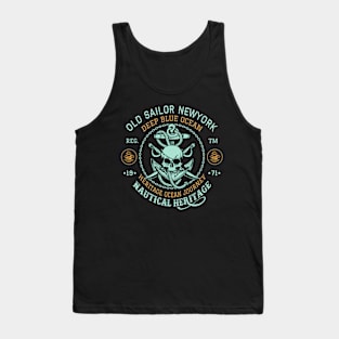 Deep Blue Ocean Tank Top